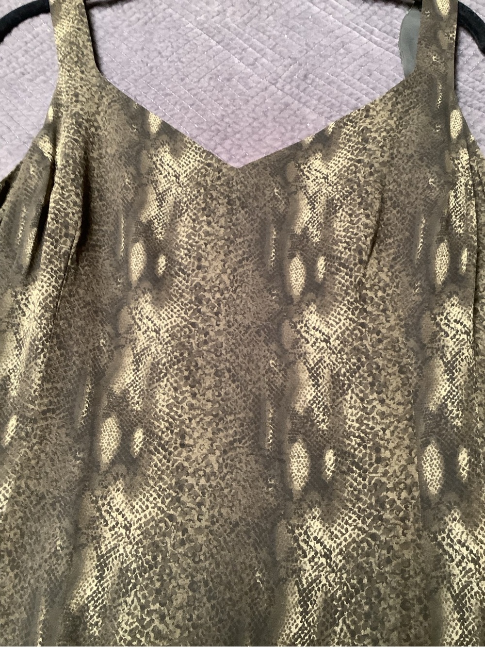 Dana Buchman Green Maxi Dress with separate sheer overlay. 771